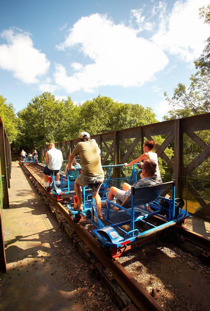 le plaisir du V lo Rail en vend e S jour nature Saint Hilaire